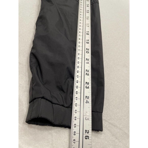 Volcom Girls Size M 12 Black Enemy Stone Windbreaker Jacket Hooded Zip Up - Picture 8 of 10